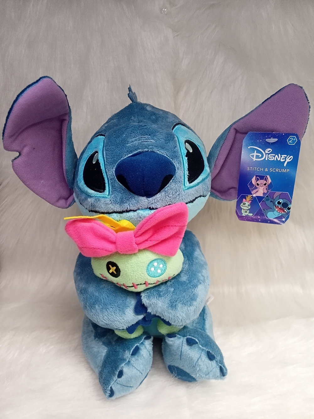 Disney Stitch & Scrump Plush